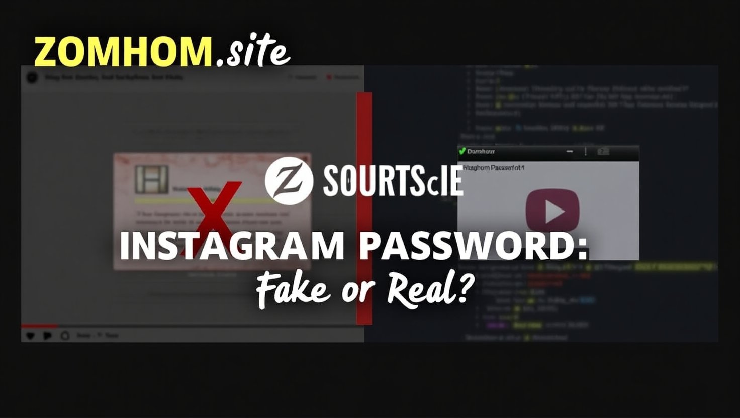 Zomhom .site instagram password Video fake or real
