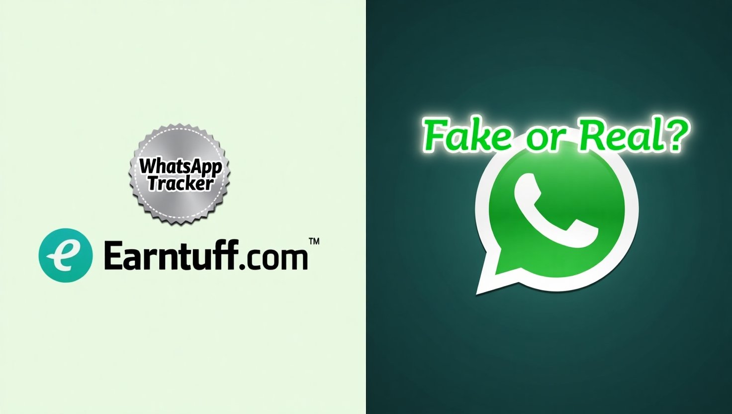 Earntuff.com whatsapp Tracker claim fake or real