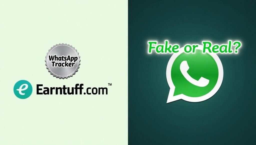 Earntuff.com whatsapp Tracker claim fake or real
