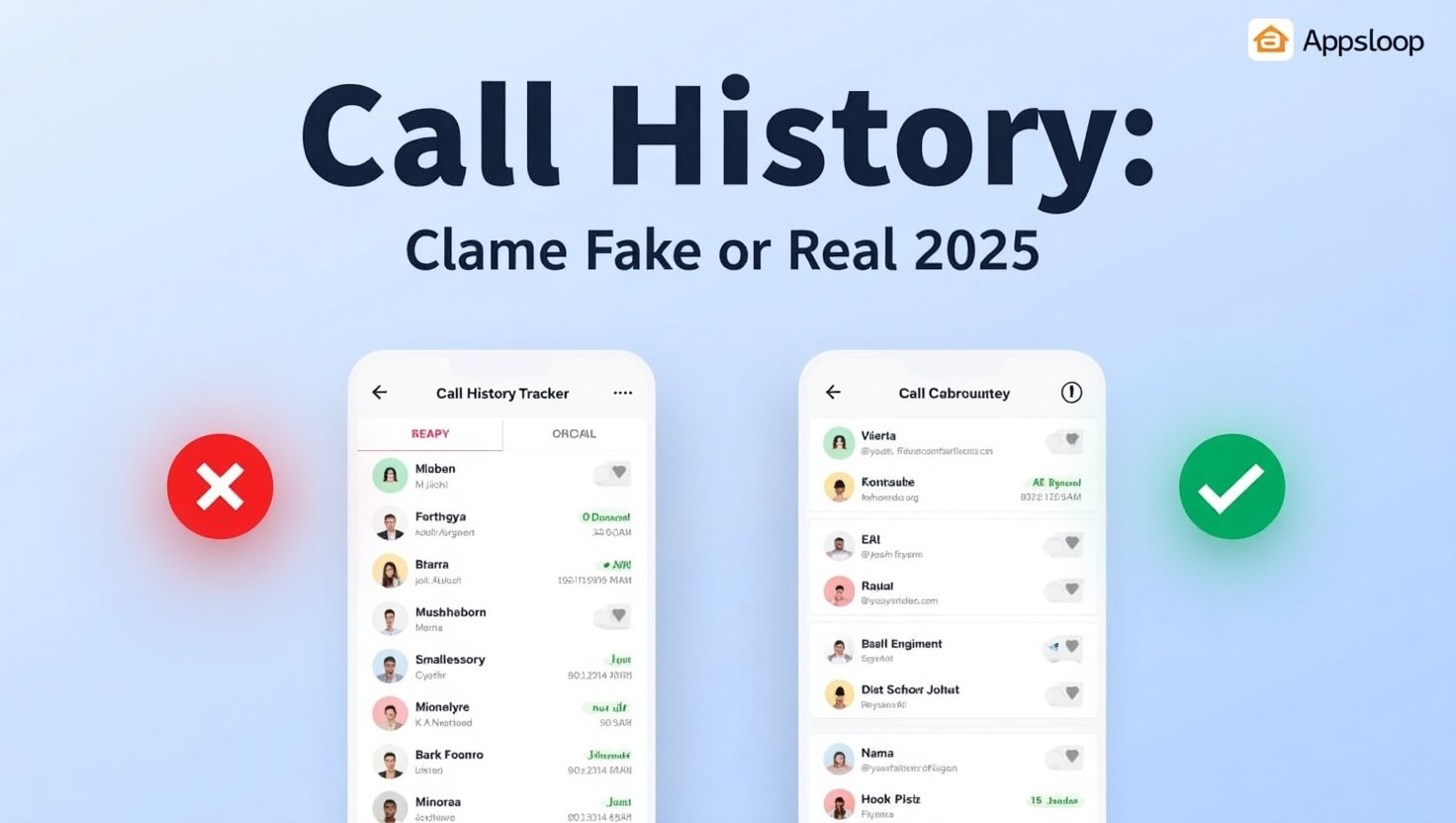 Appsloop call history claim fake or real