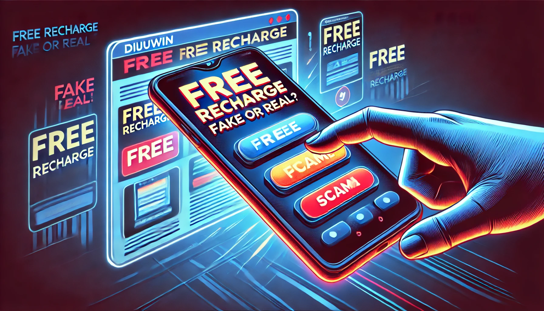 diuwin free recharge fake or real
