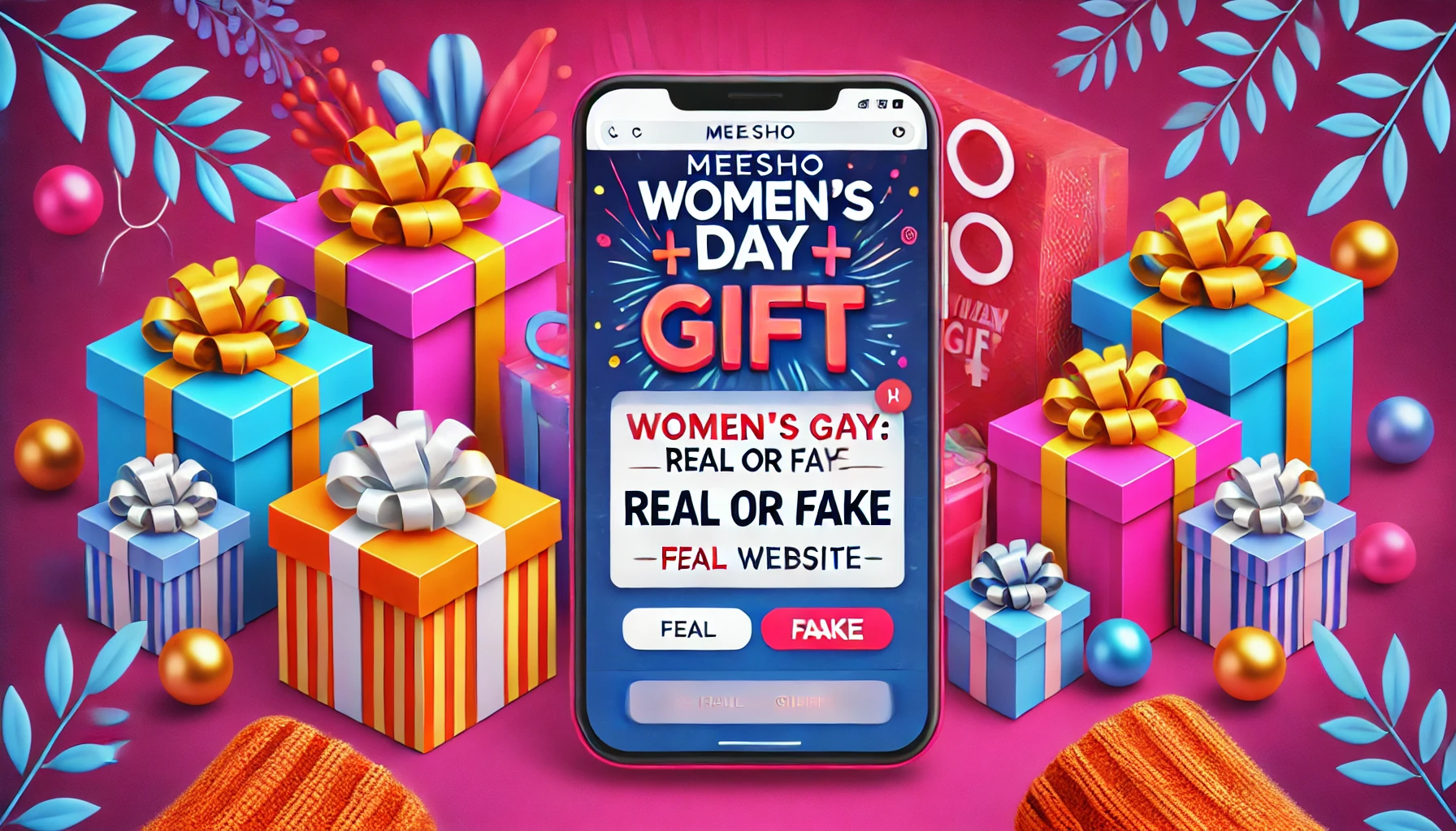 meesho women's day gift is real or fake