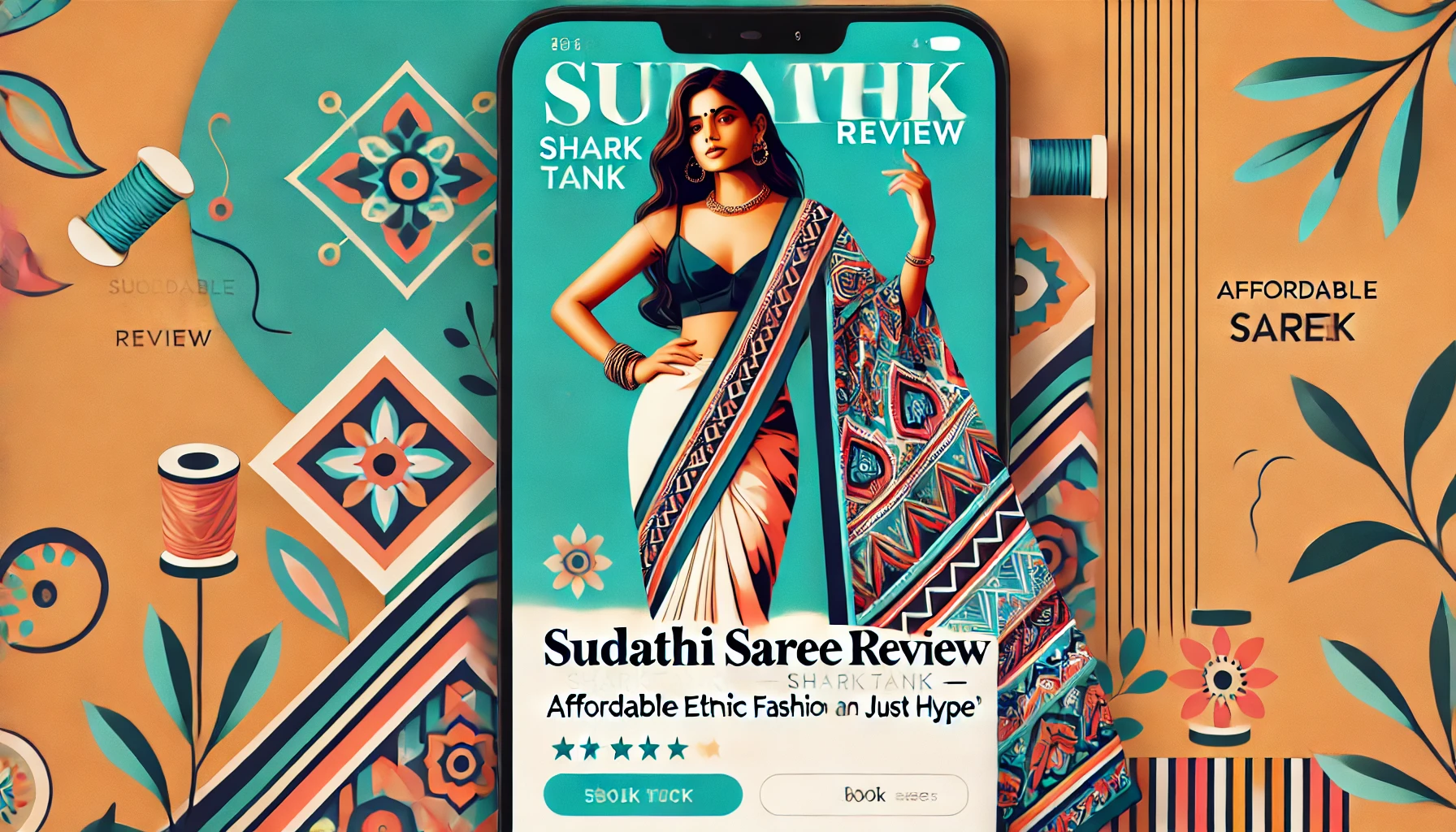 sudathi saree review shark tank