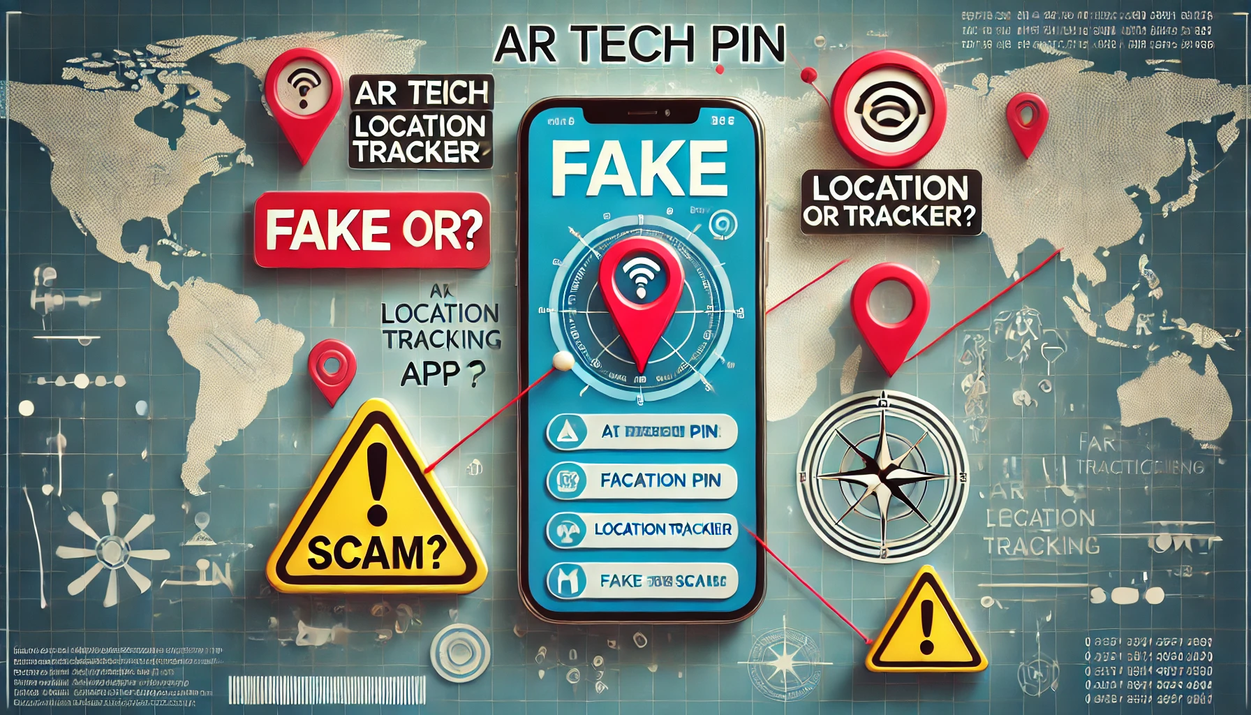 Ar tech pin location tracker fake or real