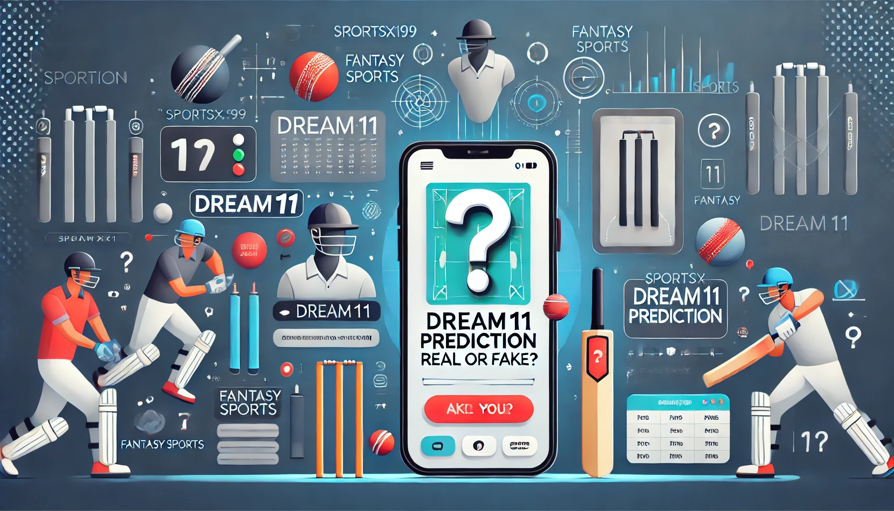 sportsx 99.com dream11 prediction real?