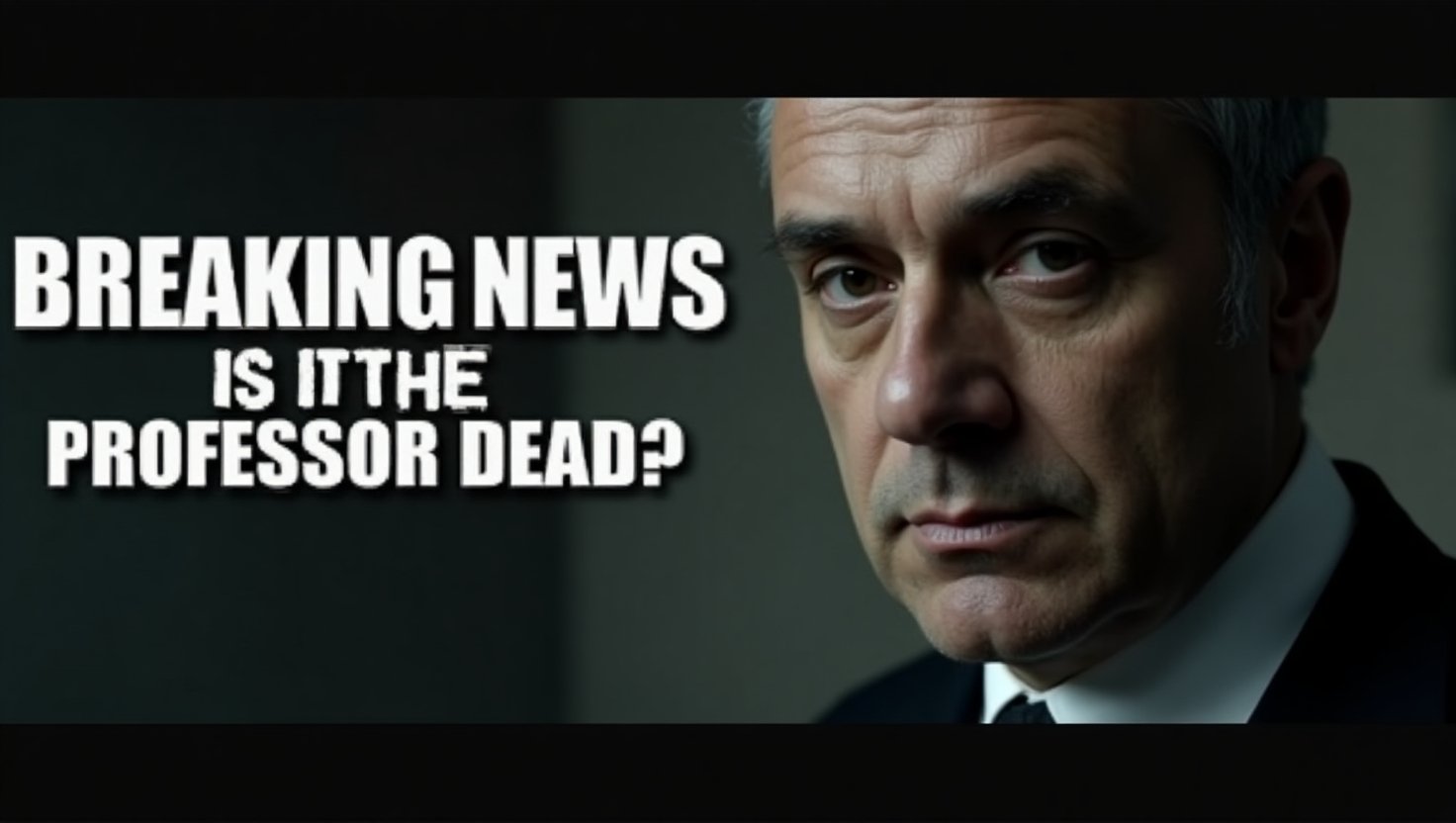 money heist professor death news real or fake, alvaro morte news