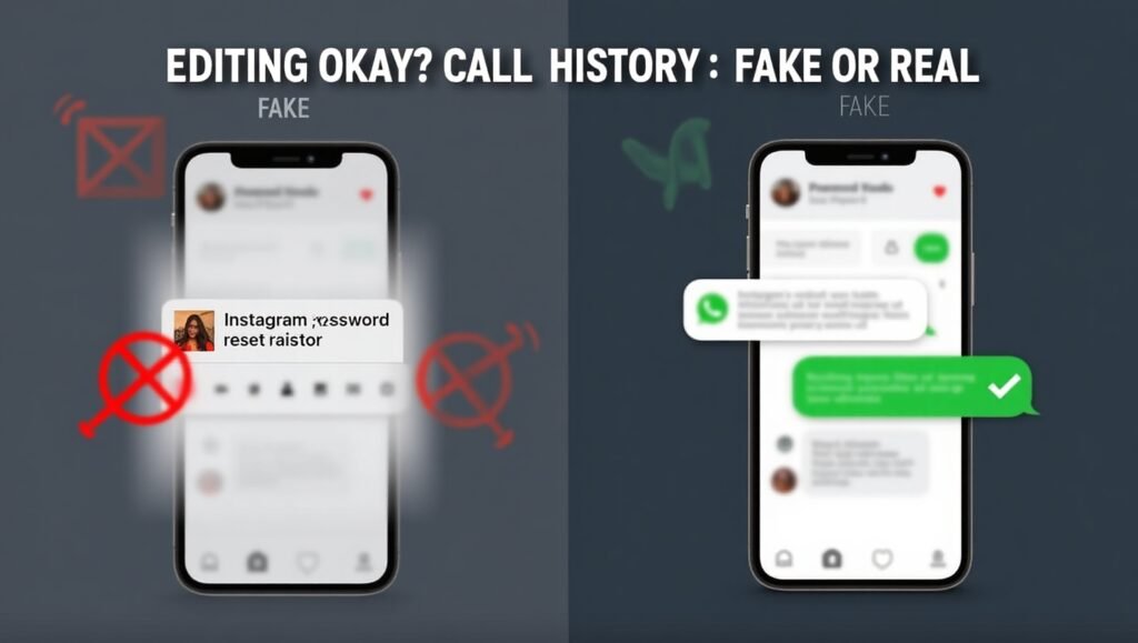 editing okay call history instagram password whatsapp claim fake or real